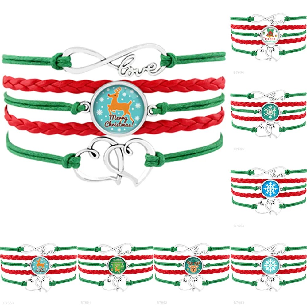 Leather Charm Bracelet For Girls