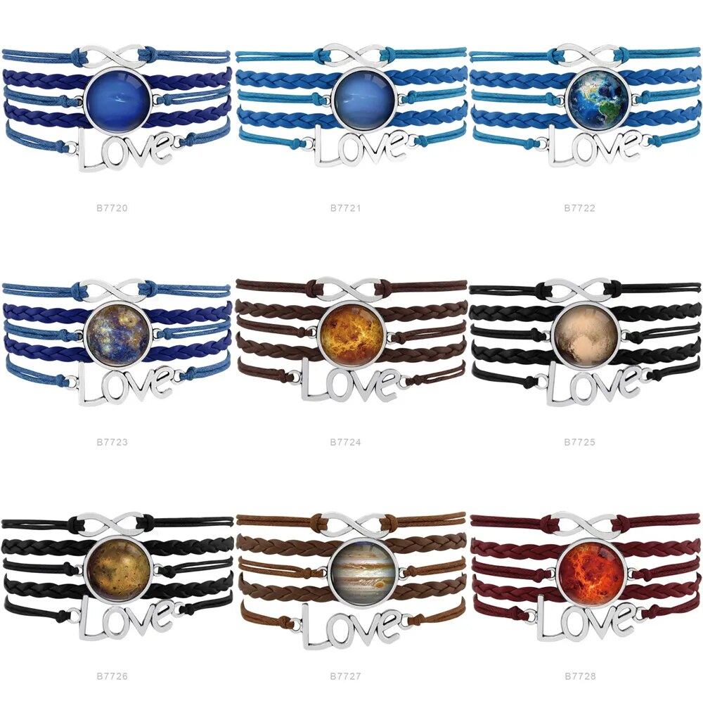 Leather Charm Bracelet For Girls