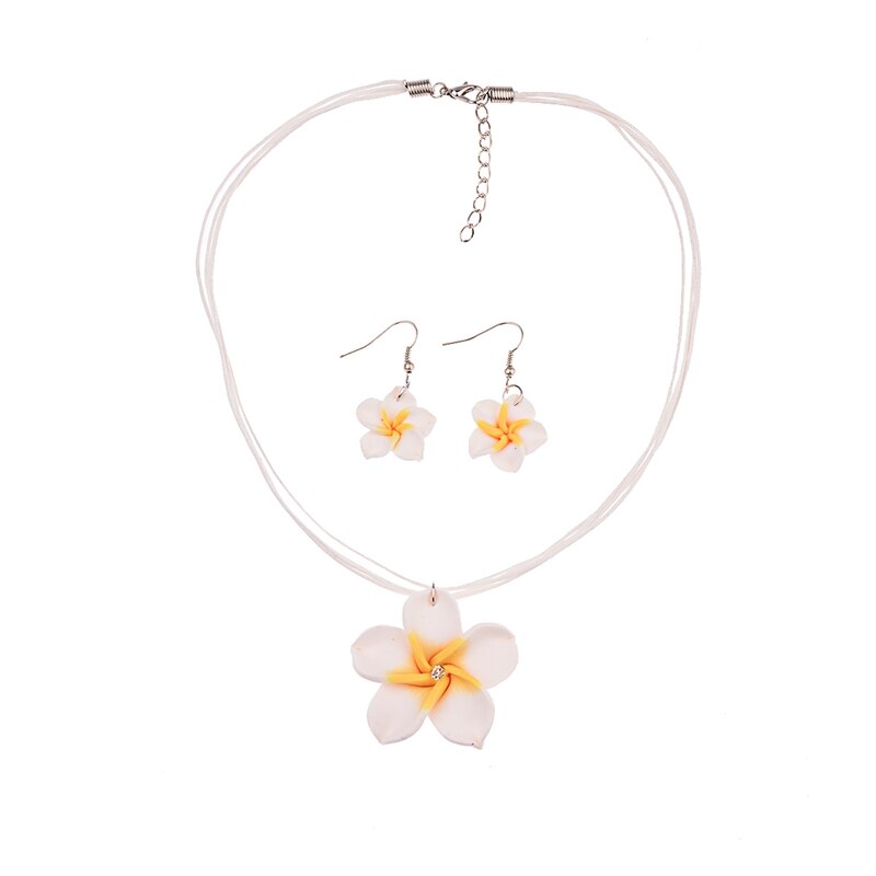 Girls' Floral Necklace and Earrings