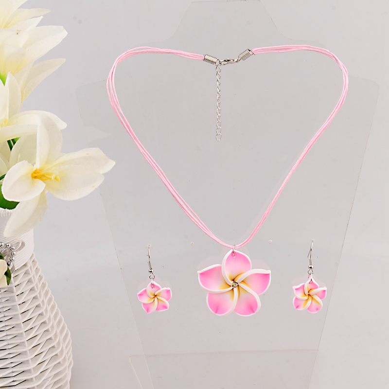 Girls' Floral Necklace and Earrings