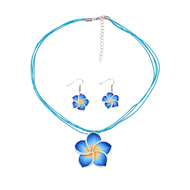 Girls' Floral Necklace and Earrings