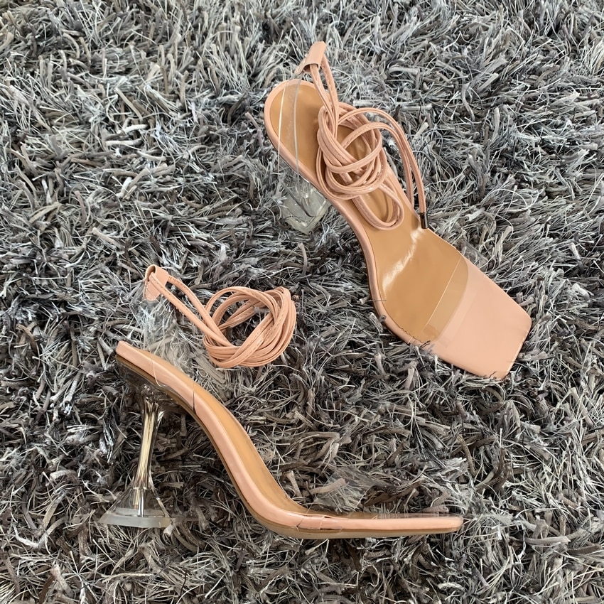 Ankle Cross Strap Sandals