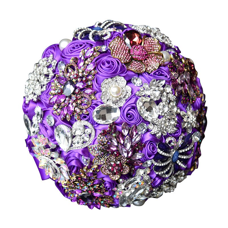 Rhinestoned Wedding Bouquet