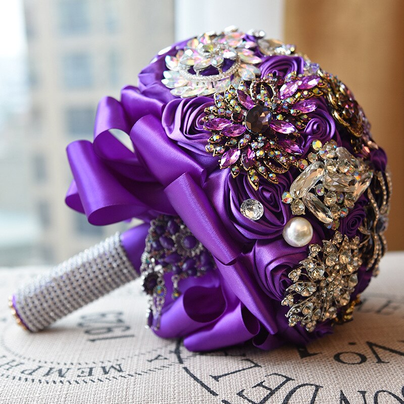 Rhinestoned Wedding Bouquet