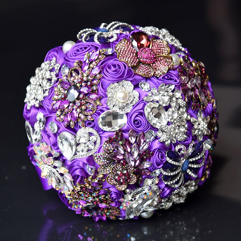 Rhinestoned Wedding Bouquet