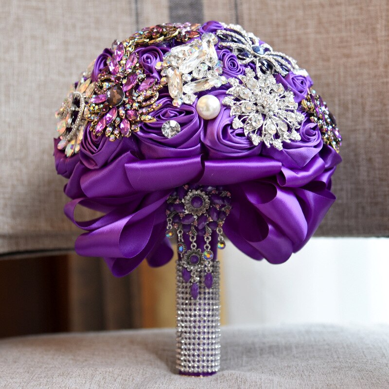 Rhinestoned Wedding Bouquet