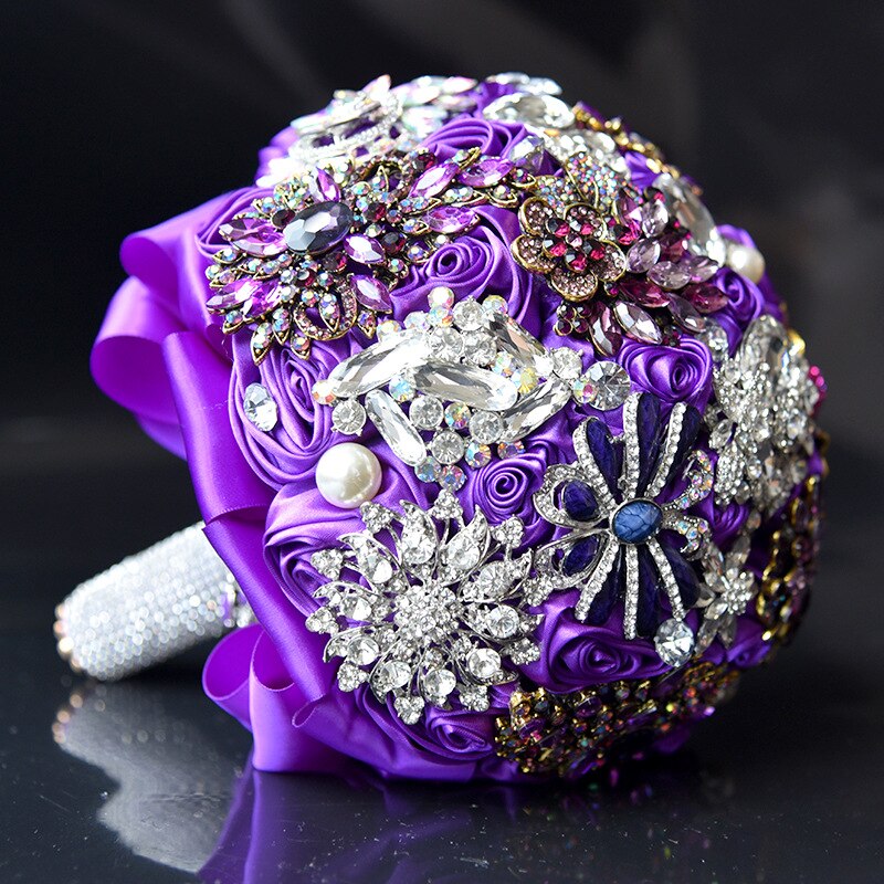 Rhinestoned Wedding Bouquet