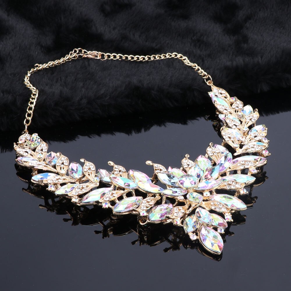 Fashion Wedding Necklace and Earring Set