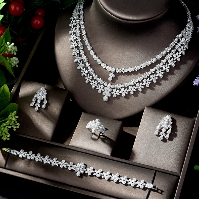 Crystal Wedding Jewellery Sets for Women