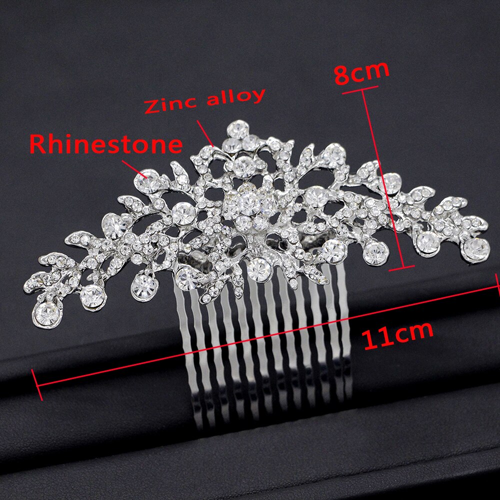 Leaves Shaped Pearls Hair Accessories for Women