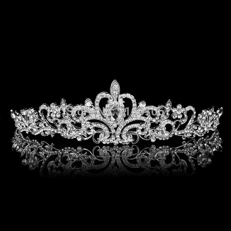 Luxurious Bridal Crystal Crown Tiaras