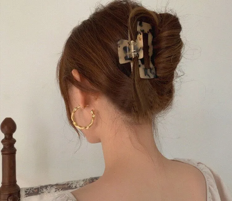 Women's Colorful Geometric Hair Clip