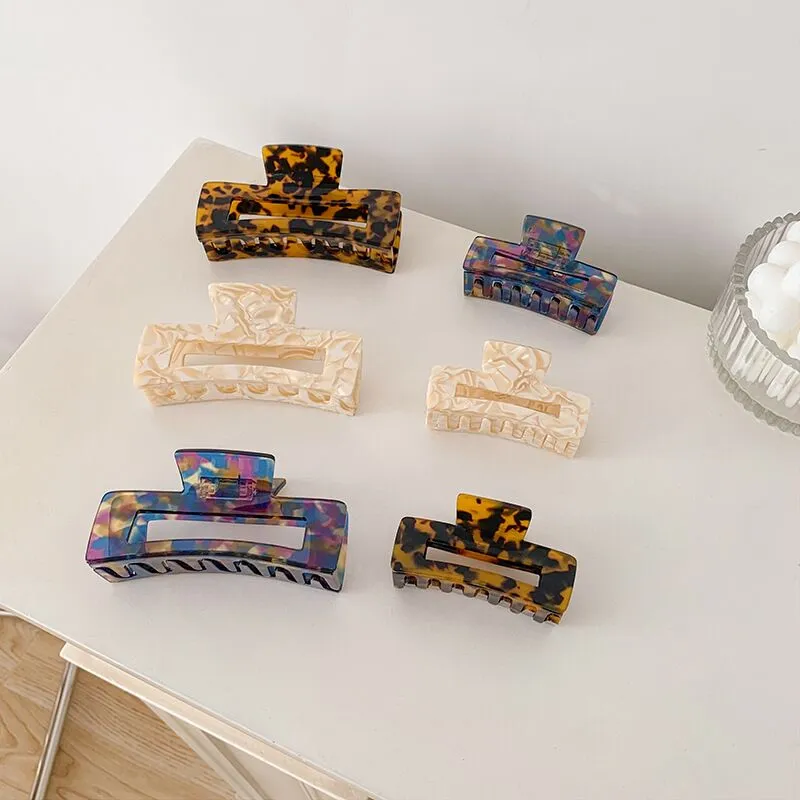 Women's Colorful Geometric Hair Clip