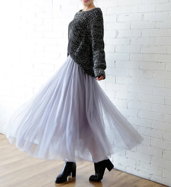 Women's Long Tutu Skirt