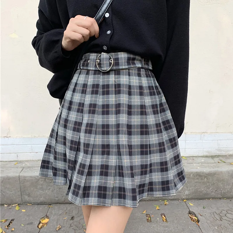 Women's Plaid Mini Skirt