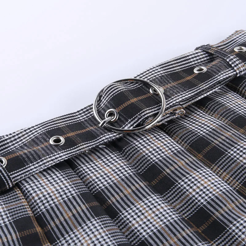 Women's Plaid Mini Skirt