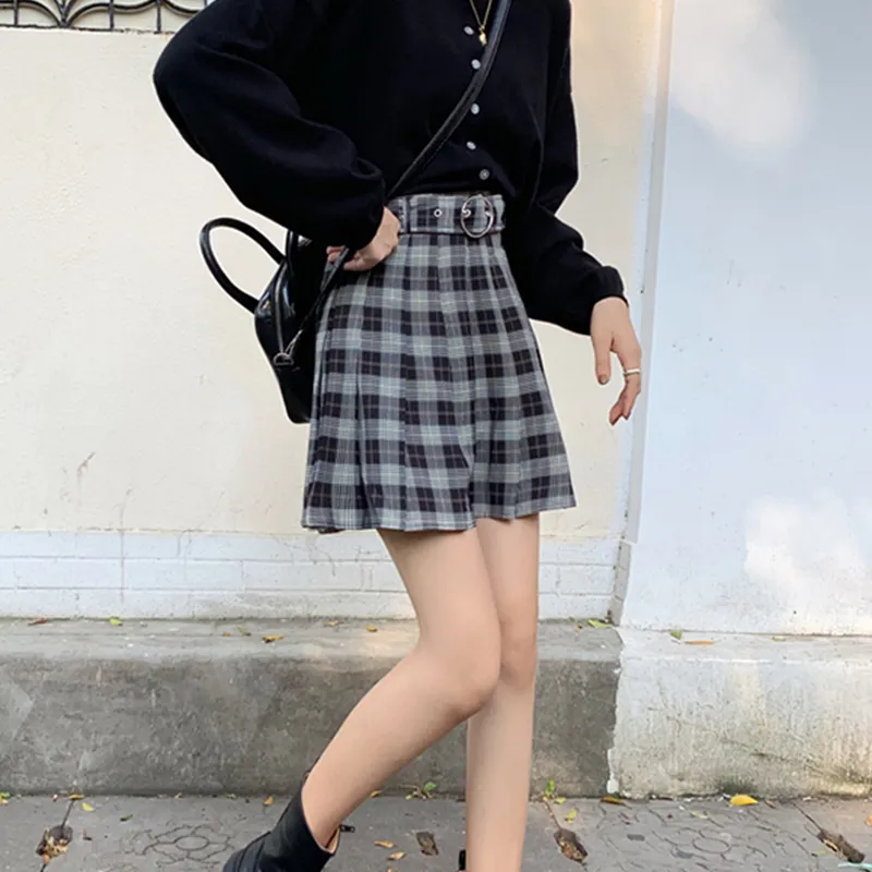 Women's Plaid Mini Skirt