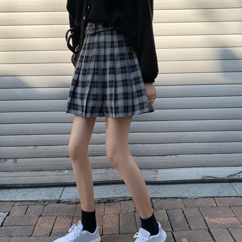 Women's Plaid Mini Skirt