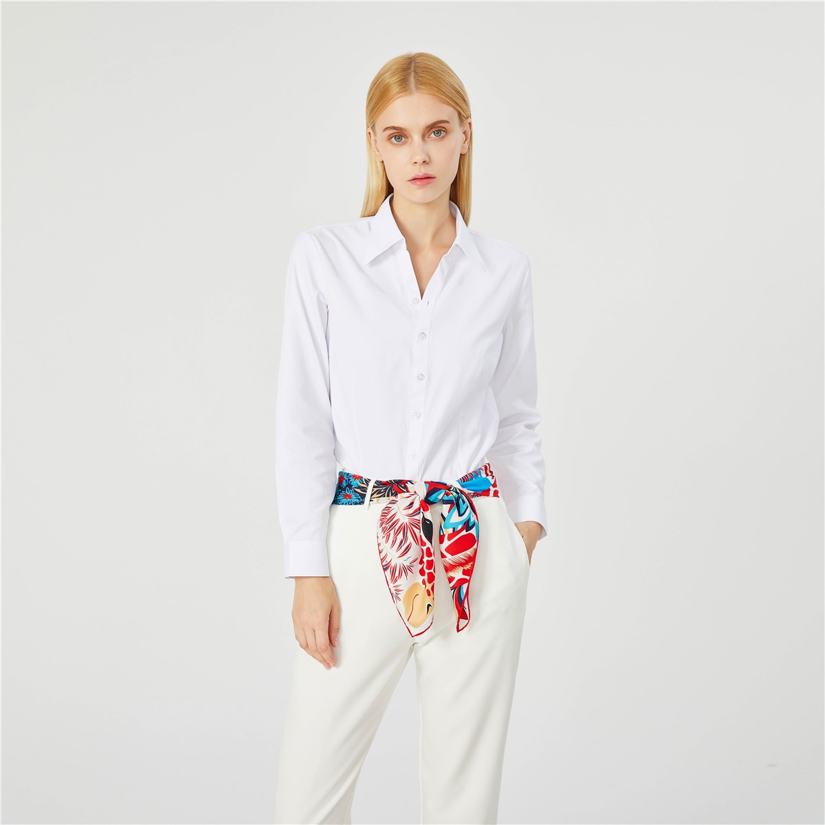 Women's Exotic Print Scarf