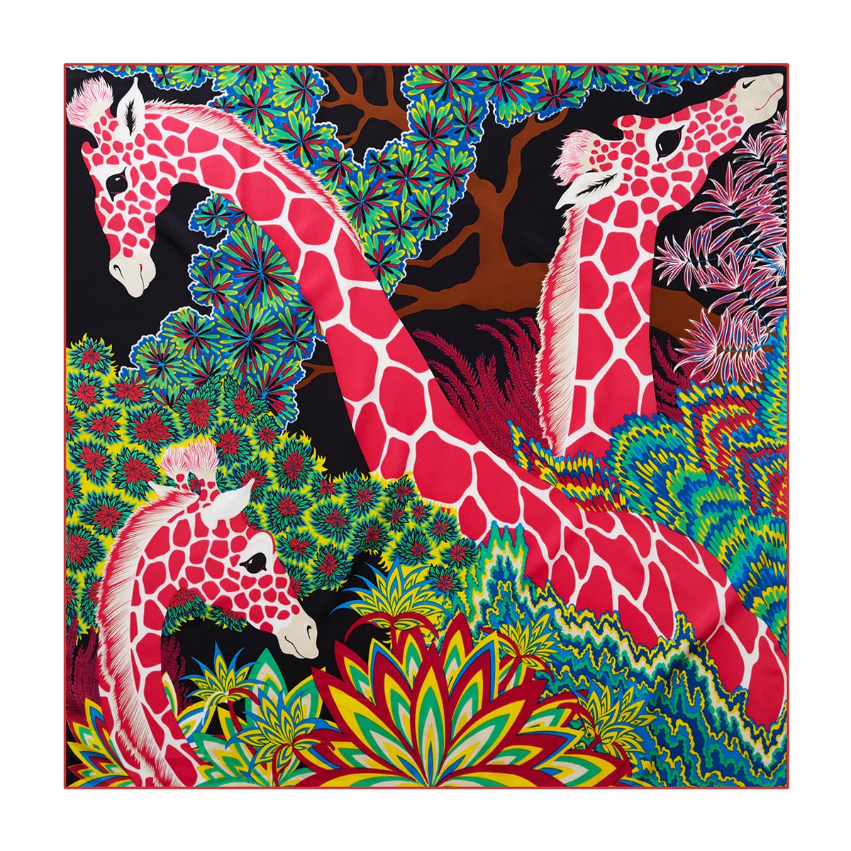 Women's Exotic Print Scarf