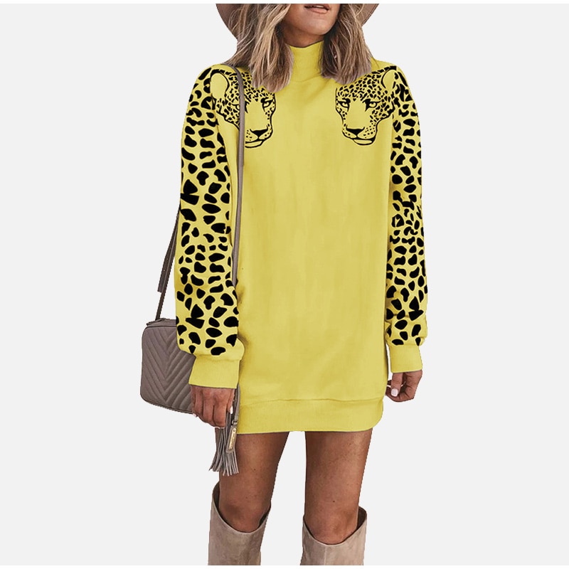 Women's Leopard Printed Pullover