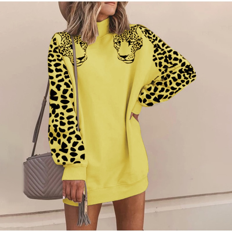 Women's Leopard Printed Pullover