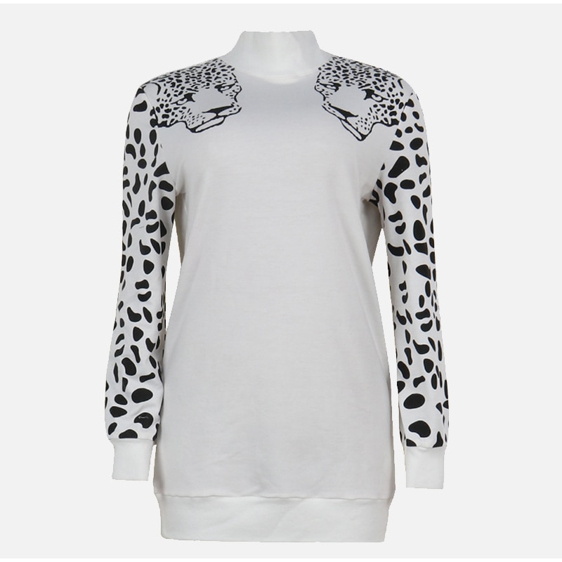 Women's Leopard Printed Pullover