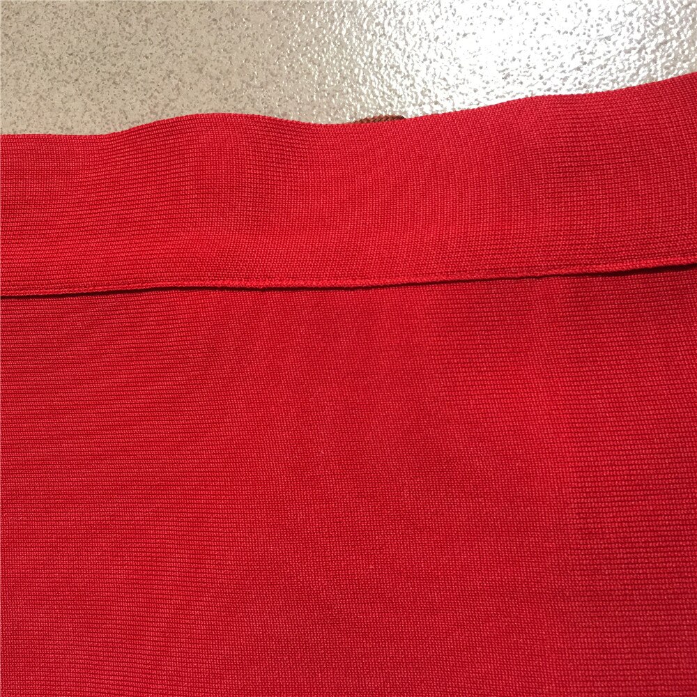 Women's Pencil Skirt with Elastic Waist