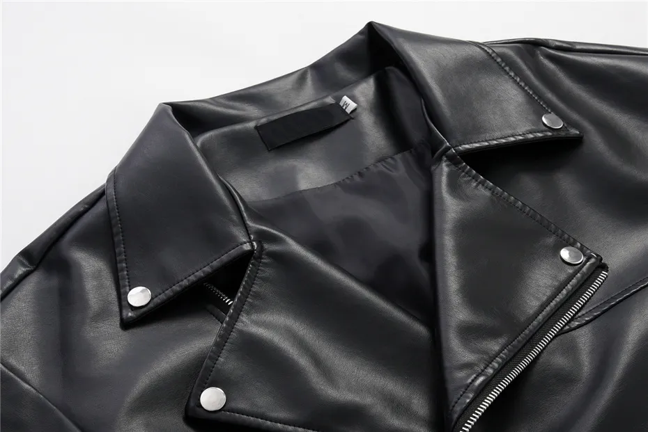 Women's Biker PU Leather Jacket
