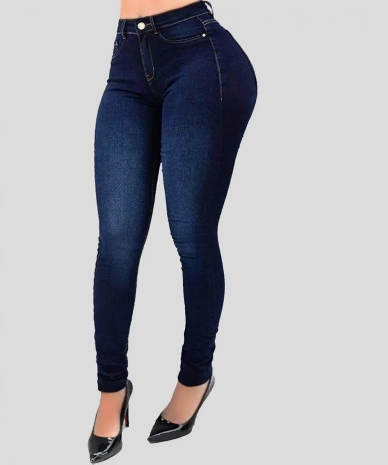 Women's High Waist Push-Up Jeans