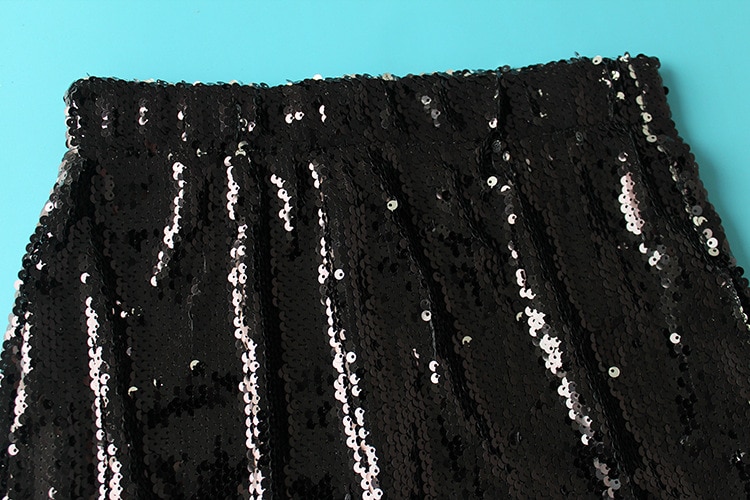 Women's Sequined Pencil Skirt