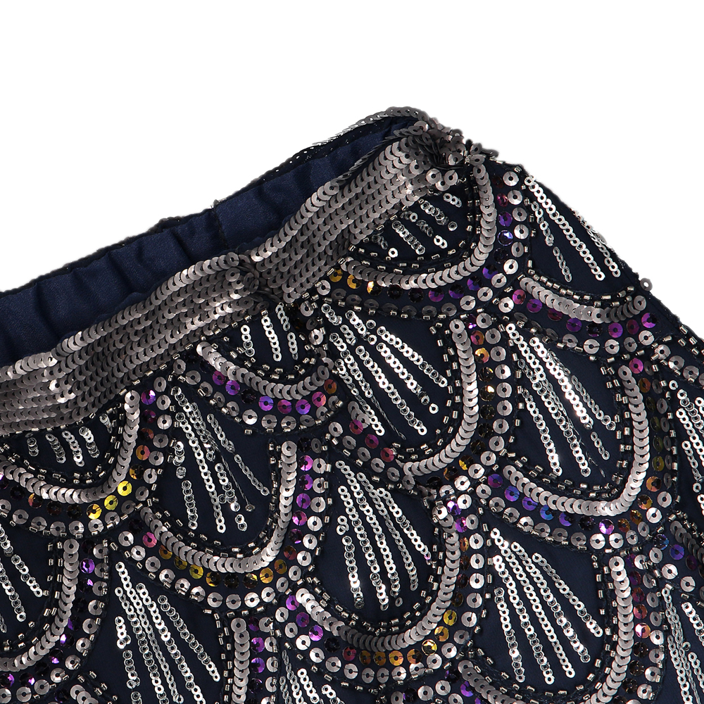 Women's Mermaid Scale Mini Skirt