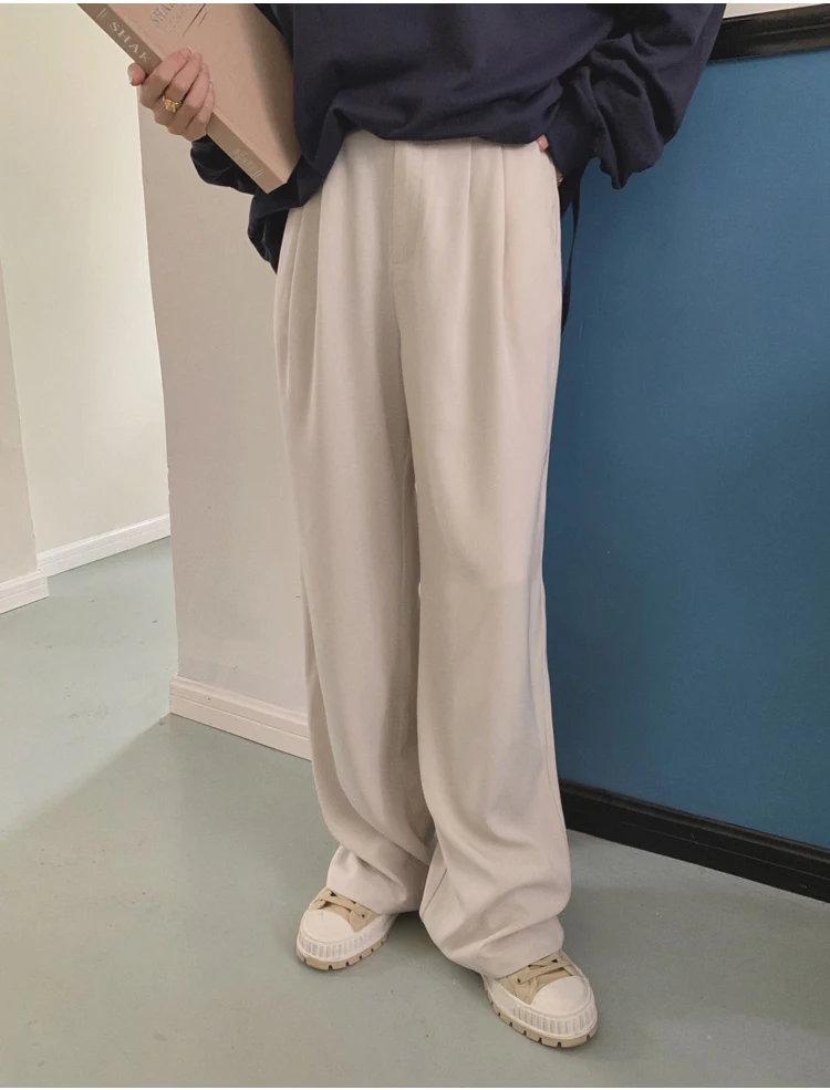 Women's High Waist Straight Leg Pants