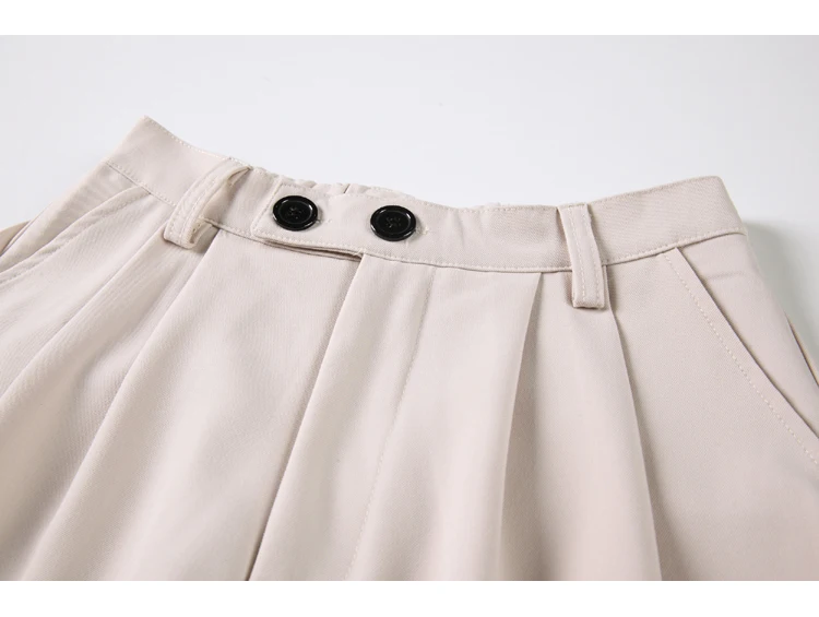 Women's High Waist Straight Leg Pants