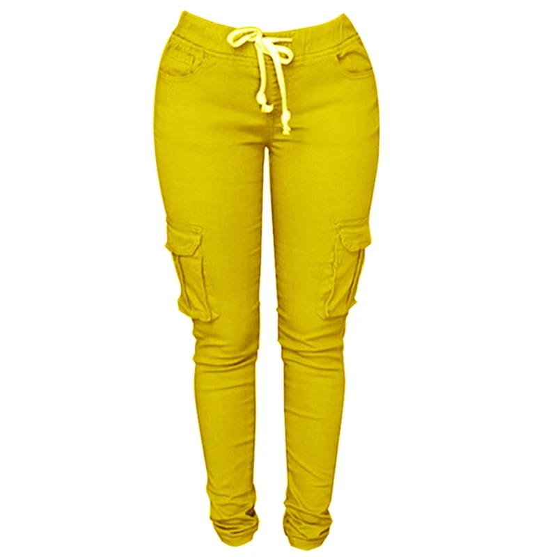 Women's Drawstring Cargo Pants