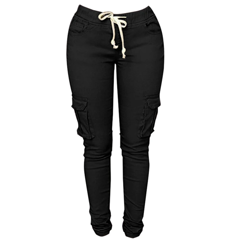Women's Drawstring Cargo Pants