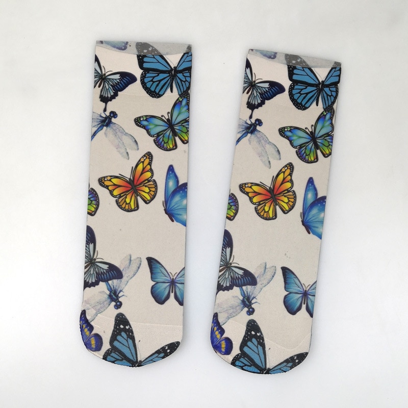 Women's Butterfly Sheer Socks