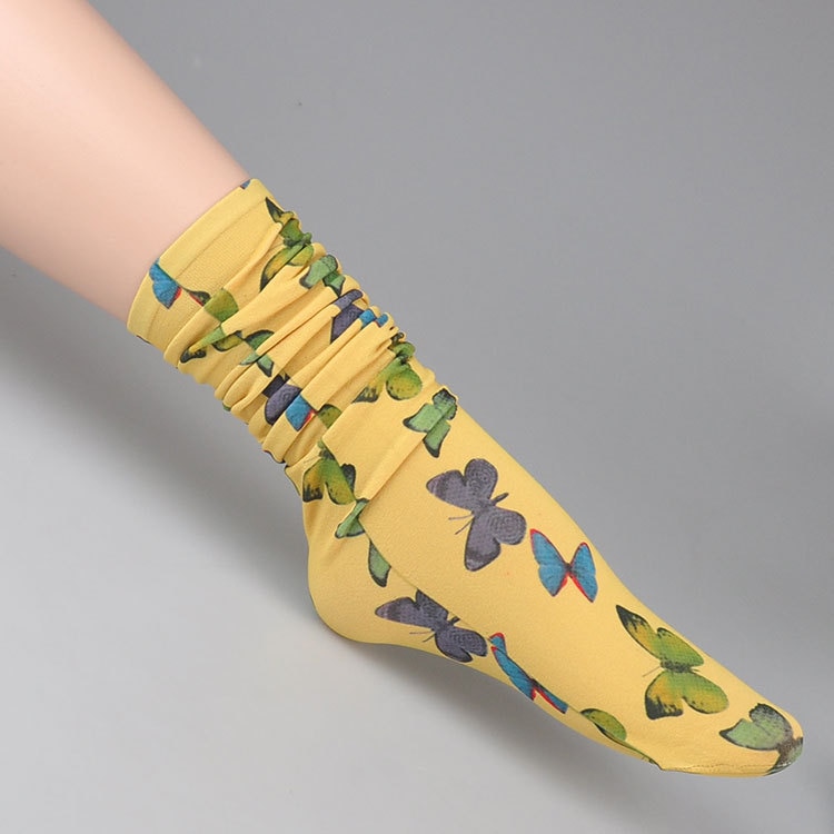 Women's Butterfly Sheer Socks