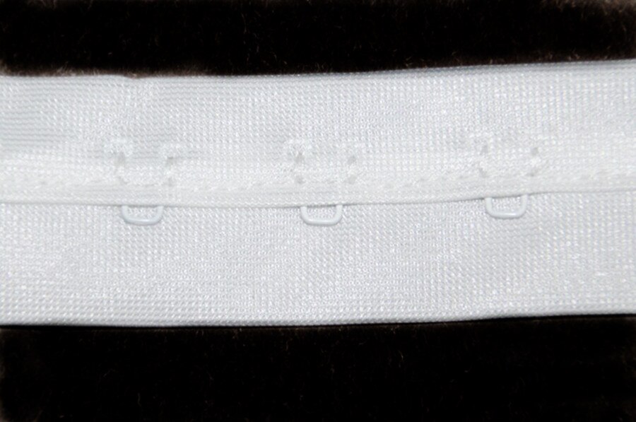 White Bra Extender Ribbon