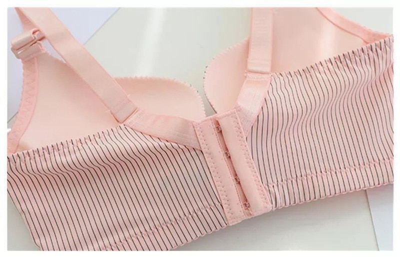 Women's  Striped Bra Set, 2 Pcs