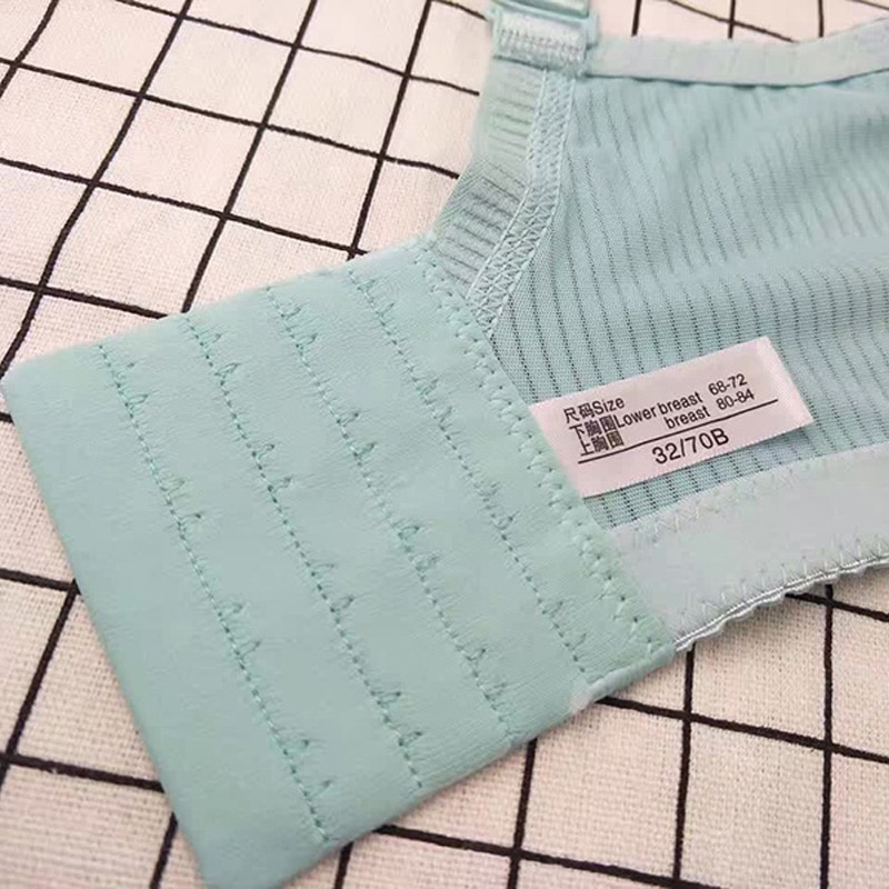 Women's  Striped Bra Set, 2 Pcs