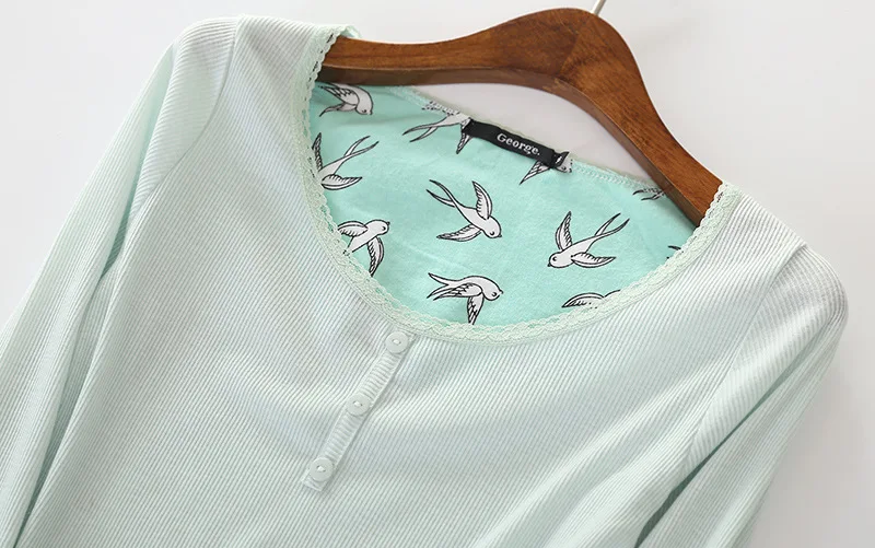 Women's 100% Cotton Pajamas Set