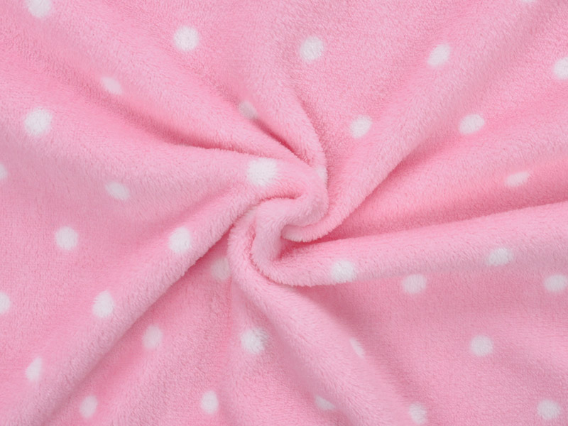 Women's Fleece Polka Dot Pajamas