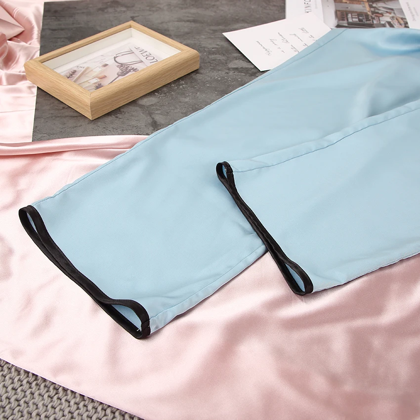 Women's Double Pocket Long Sleeved Home Suit