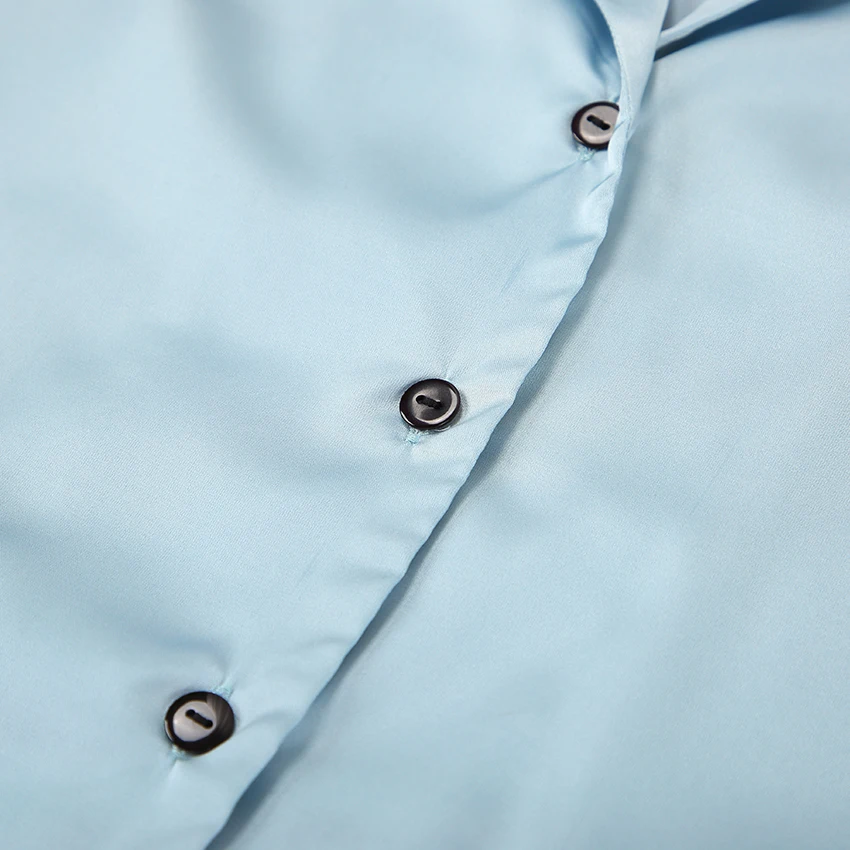 Women's Double Pocket Long Sleeved Home Suit