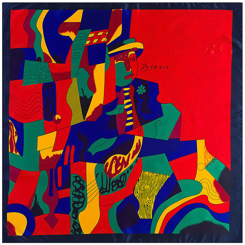 Women's Picasso Picture Printed Scarf