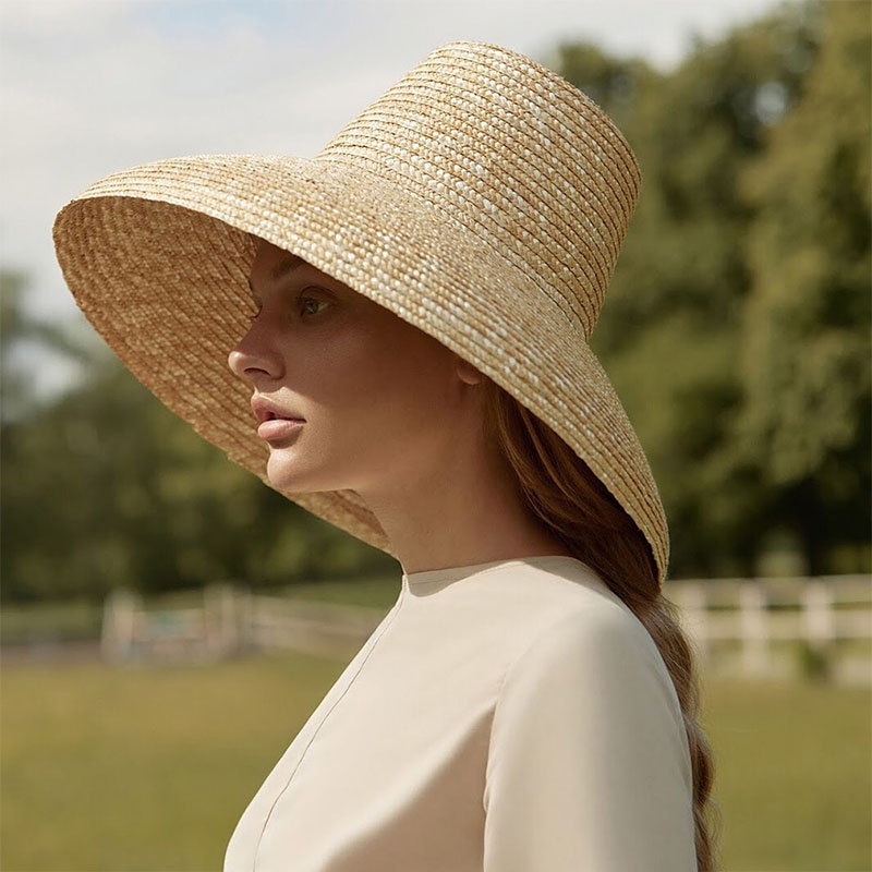 Women's Lampshade Shaped Straw Hat
