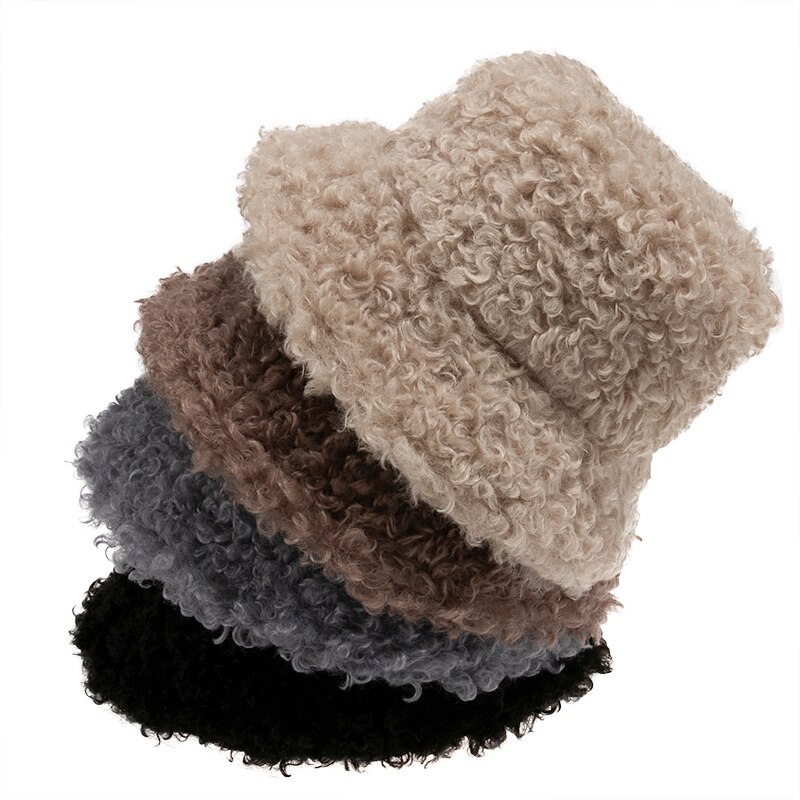 Women's Warm Faux Fur Fisherman Cap