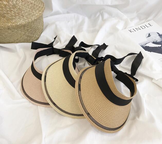 Women's Adjustable Straw Summer Sunscreen