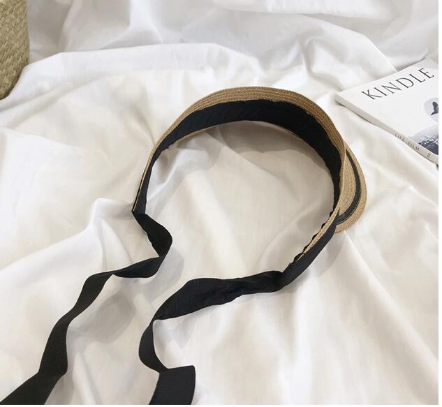 Women's Adjustable Straw Summer Sunscreen